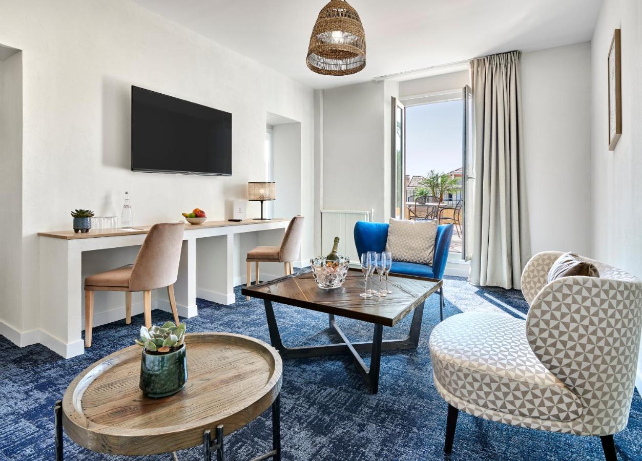 Hotel Le Suquet Cannes Bagian luar foto