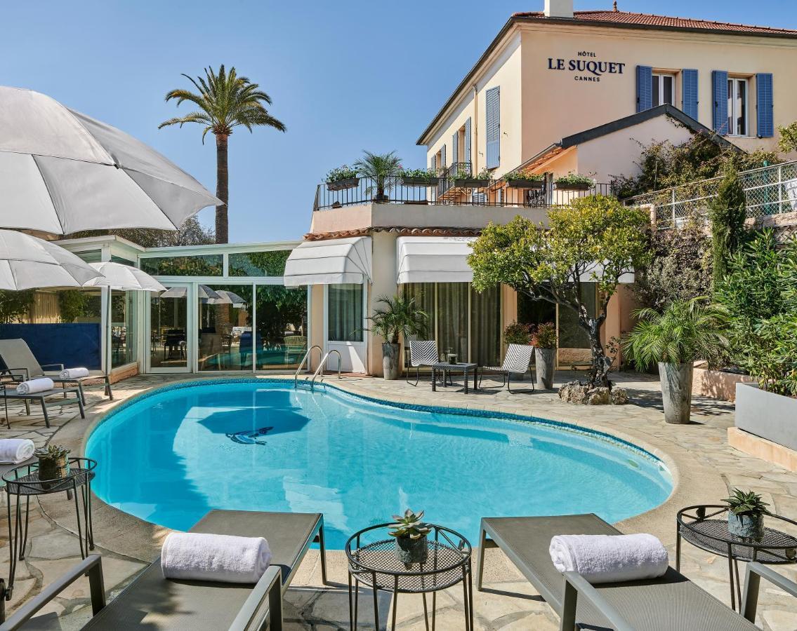 Hotel Le Suquet Cannes Bagian luar foto